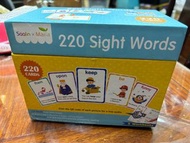 Saalin 點讀版 220 Sight Words Flash card 幼兒英文學習卡