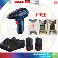 BOSCH GSR 12V-30 CORDLESS DRILL SET(0 601 9G9 0L1) BRUSHLESS