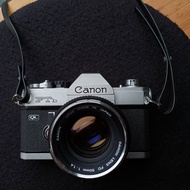 กล้องฟิล์มมือสอง [Sold As-Is] Canon FTb with Canon Lens FD 50mm F1.4