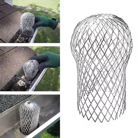 Leaf-blocking Filter Gutter Filter Eaves Roof Drainage Pipe Floor Drain Filter Anti-blocking 3Inch G