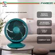 Faber FPF BLISS 8540GN Portable Fan Remote Control 90 Degree Adjustment Compact Size FPF8540GN Kipas
