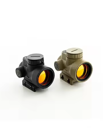 MR0 2 MOA Reticle Rifle Red Dot Sight Scope Tactical Hunting Shooting Collimator Sight W/20MM Rail L