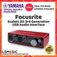 Focusrite Scarlett 2i2 3rd Generation USB Audio Interface 2in/2out Recording Interface Focusrite Sca