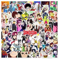 60Pcs/Set DANDADAN Stickers Kawaii Ken Takakura Momo Ayase Anime Decals DIY Water Bottle Laptop Lugg