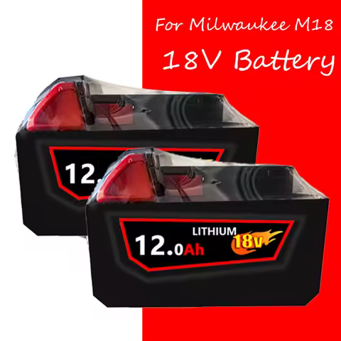 2026 Milwaukee 18V battery M18-HB3 high energy battery 12AH , original Milwaukee M12-18FC charger 48
