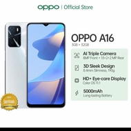 hp oppo a16 ram 3/32 gb garansi resmi