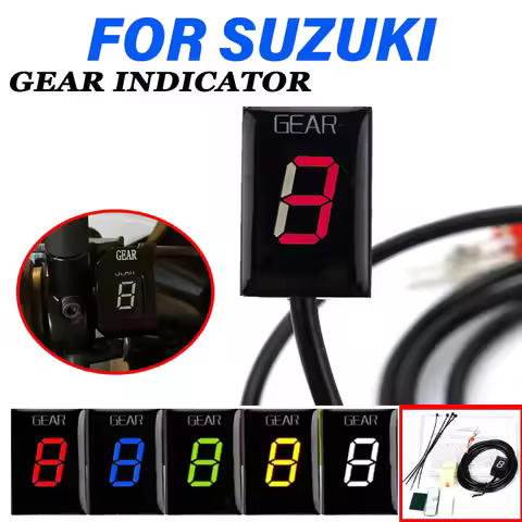 Motorcycle Gear Indicator For Suzuki GSX750F GSX600F Katana GSX600 F GSX750 F GSX 600 750 F 600F Acc