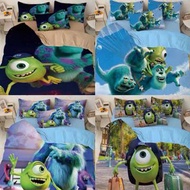 怪獸大學 床單套裝 床上用品 送禮 生日 monster 枕頭袋 枕套 被套 床單 床笠 怪獸公司 boo 啊bu sulley 入夥 毛毛 大眼仔 米高 mike 毛怪