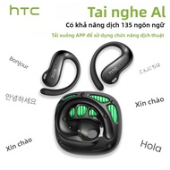 Tai Nghe Thể Thao HTC NE30 Bluetooth V6.0 Tai Nghe Thể Thao AI Translator Có Mic Độ Phân Giải Cao Kh