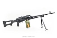RST紅星 A&K PKM 俄系 電子動力 機槍 機關槍 步槍 長槍 BB槍 黑色 木頭 雙款可選 24KSS-PKM