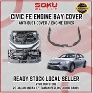 Honda Civic FE Engine Bay Dust Cover – Anti-Dust, Fit Cutting, High Quality Engine Cover for Civic F