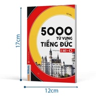 Book - 5000 common German vocabulary levels A1 - C1 [Vietnam Bookstore-115]