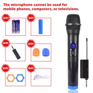 UHF Wireless Microphone Original Dual Handheld Wireless Rechargeable Mic Family KTV for karaoke