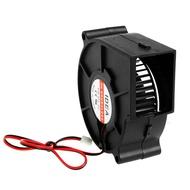 75mmx30mm DC 12V 0.24A 2-Pin Computer PC Sleeve-Bearing Blower Cooling Fan 7530