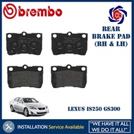 LEXUS IS250 GS300 BREMBO Disc Brake Pad
