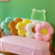 Small Daisy Flower Cushion Rabbit Fur Flower Cushion Plush Pillow Seat Cushion Nap Pillow Backrest P