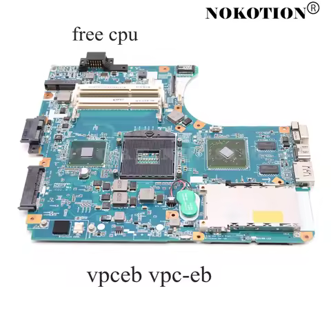 NOKOTION A1771577A MBX-224 M960 1P-009CJ01-8011 Laptop motherboard for SONY Vaio VPCEB VPC-EB HM55 1