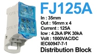 FJ125A 125A 1 Pole Distribution Block