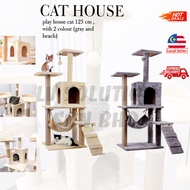 ❤️LIMITED OFFER❤️ Rumah Kucing Cat Tree Condo Bed Scratcher House Cat Tower Hammock Cat Tree / Cat Scratcher / Cat House