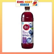 Chungjungone Red Vinegar Blueberry Korean Food 1.5L