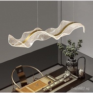 Wave Unique Design Dining Light Bar Counter Light Pendant Light Drop Ceiling Light Modern Luxury Din