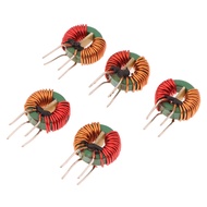 5PCS 14X9X5MM Common-mode Inductor 14*9*5mm 2MH 0.7Wire Diameter 5A Magnetic Ring Inductance Power F