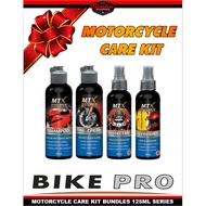 MTX Bike Pro Series Motorcycle & Helmet Care Kit Bundles