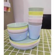 Cutlery  Set Children Bowl Mug Plate plastic cutlery