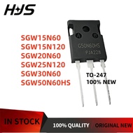 5PCS SGW15N120 SGW25N120 SGW30N60 SGW15N60 SGW50N60HS SGW20N60 G15N120 G30N60 G15N60 G50N60HS G25N12