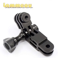 Lammcou Aluminum Alloy 90 Degree Adjust Arm Straight Joints Mount, Same Direction Straight Joints Mount Gopro adapter mount compatible with GoPro Hero 10 9 8 7 6 5