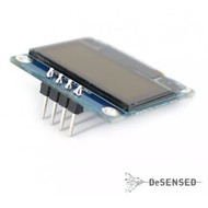0.96 128x64 I2C Interface White Color OLED Display Module for Arduino