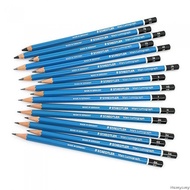 STAEDTLER Mars Lumograph Pencil 100 12pcs /Box  - B, 2B, 3B, 4B, 5B, 6B, 7B, 8B, 9B, H, 2H, F (12 pc