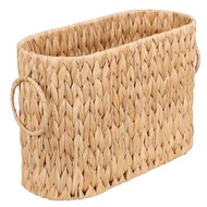 Desktop Snacks Storage Box Rectangular Imitation Rattan Woven Storage Basket Sundries Basket