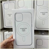 [Fashion] Ốp macsafe nguyên bản trong suốt cho MagSafe iPhone 14 Plus 13 15 Pro Max 12 Mini 14pro 13