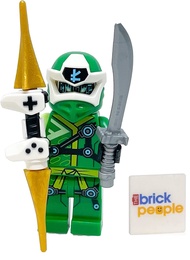 LEGO Ninjago: Prime Empire Minifigure - Digi Lloyd with Sword and Game Controller Hilt