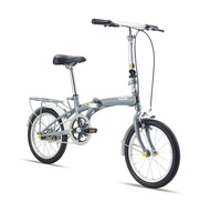 Momanton Foldable Bicycle City Casual and Lightweight Commuter Mini Male and Female Adult Student Bicycle 16-20 Inch