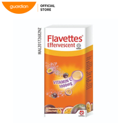Flavettes Effervescent Vitamin C + Passion Fruit 1000mg 15s x 2
