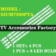 LG 55UM7300PTA 55UM7600PTA TV LED BACKLIGHT BARU READY STOCK 55UM7300 55UM7600