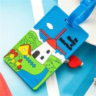 Fashion Cartoon Silicone Luggage Tag Creative Luggage Tag