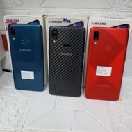 hp second Samsung A10s 2/32GB fullset mulus net