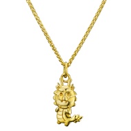 Poh Heng Jewellery 22K Gold Zodiac Pendant-Dragon