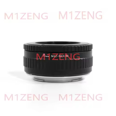 m42-nex Macro Focusing Helicoid Adapter ring for m42 42mm lens to sony NEX-3/5N/6/7 A7 A7r a9 A7r4 a