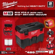 MILWAUKEE M18 Wet / Dry Vacuum - M18 VC2