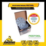 FESTOOL กระดาษทรายกลม Abrasive sheet Granat STF D150/48