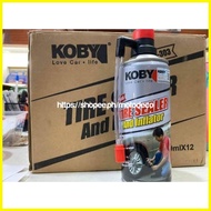 ♞,♘KOBY TIRE SEALANT WITH INFLATOR
