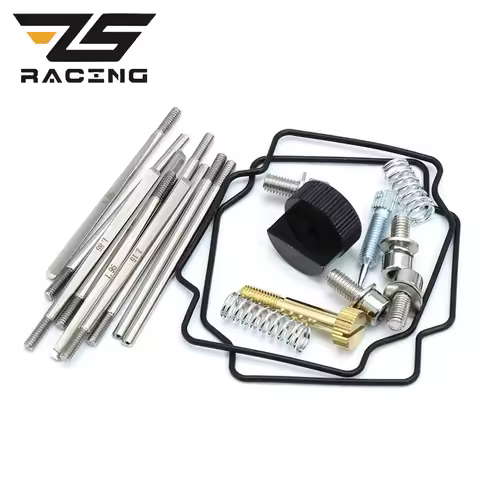 ZS Racing LECTRON Carburetor Repair Kit Metering Rods Gasket Tuning Tool High-speed Refueling Screw 