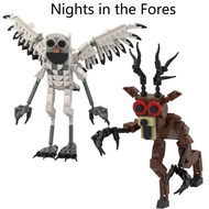 99คืนในบล็อกตัวต่อกวางป่า99คืนในบล็อกกวางป่าสำหรับชายคริสมาสต์ของเล่นของขวัญวันเกิด