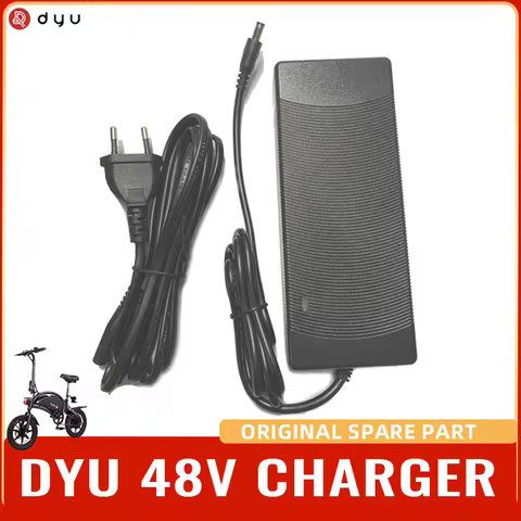 Original DYU 48V Charger Output 54.6V 2A for DYU Electric Bike and JETSON Ebike