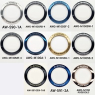 ORIGINAL INNER BEZEL RING AW590 AW591 AWGM100 AWGM101 STAINLESS STEEL REPLACEMENT PARTS