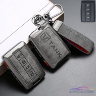 Remote Key Cover Car Keybox For GWM TANK TANK300 HEV TANK500 HEV Key Case Keychain Accessories